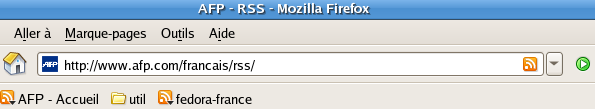 RSS in Firefox