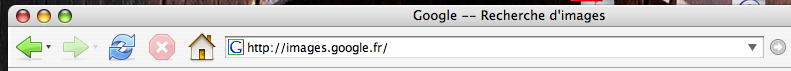 an URL with http